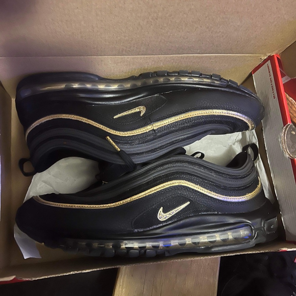 Air max 97 black gold